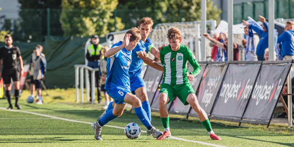 "Daugavpils" rezultatīvā mačā uzvar "Metta" futbolistus.