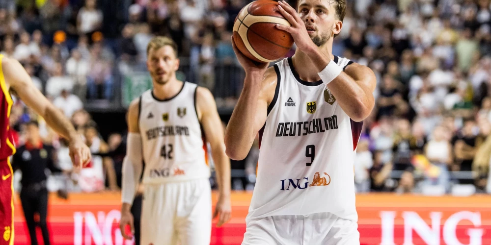 Vācijas basketbola izlases uzbrukuma līderis Francs Vāgners.