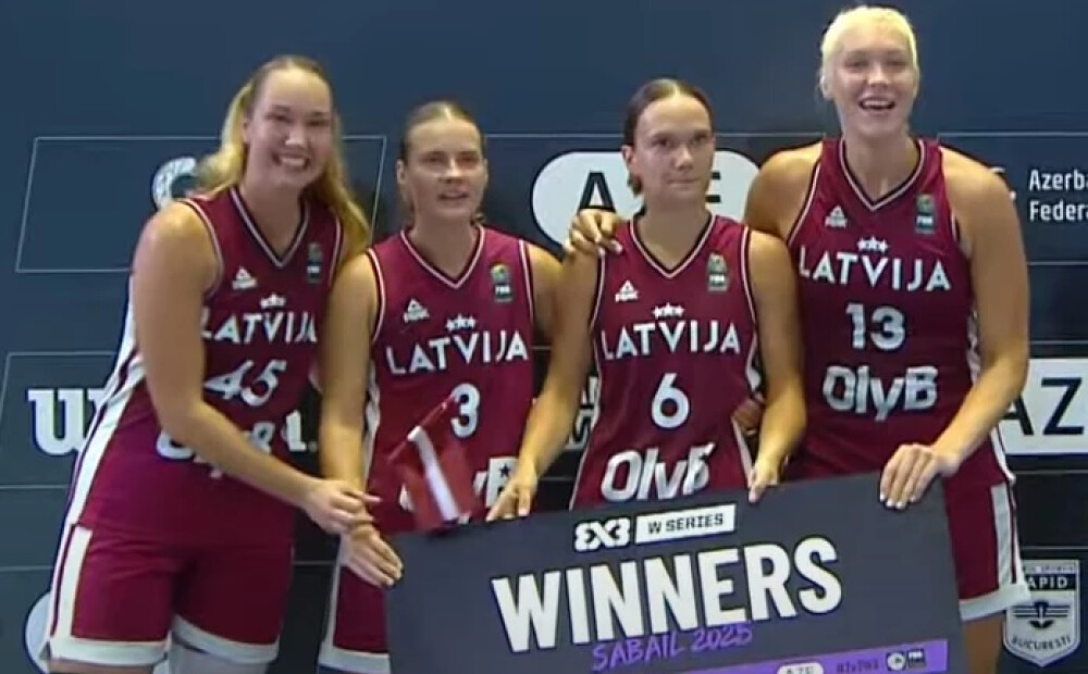 Latvijas 3x3 basketbola izlases dāmas triumfē Pasaules sērijas turnīrā: pasaules ranga līdere Nīderlande nespēj turēt līdzi mūsējo spēkam