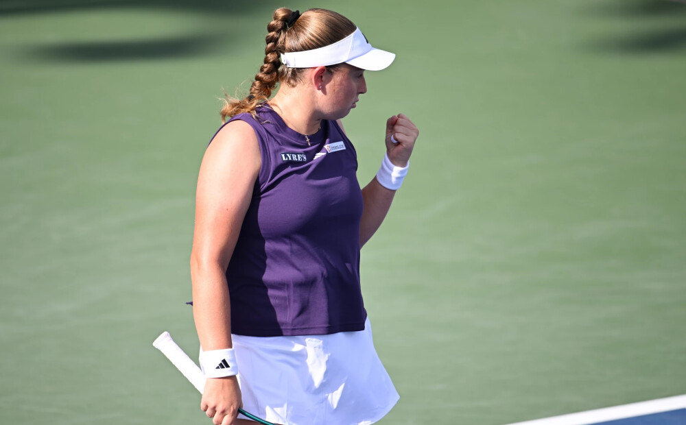 Latvijas pirmā rakete Aļona Ostapenko pārvar ASV atklātā čempionāta pirmo kārtu