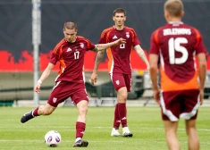 Latvijas futbola izlase vienojusies par pārbaudes spēli novembrī