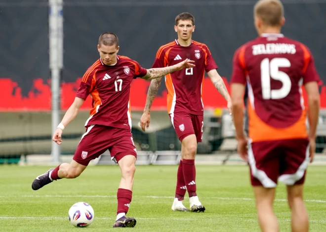 Latvijas futbola izlase vienojusies par pārbaudes spēli novembrī