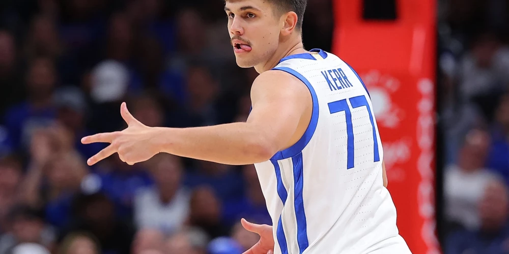 Talantīgais igauņu basketbola aizsargs Kers Krīsa.