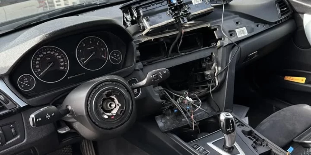 Zagļi Mārupē mērķē uz BMW.