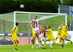 "Super Nova" komandai pārliecinoša uzvara Latvijas futbola virslīgas mačā Liepājā