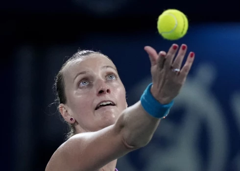  Čehijas tenisiste Petra Kvitova. 