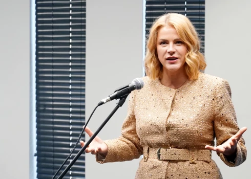 Ministru prezidente Evika Siliņa.