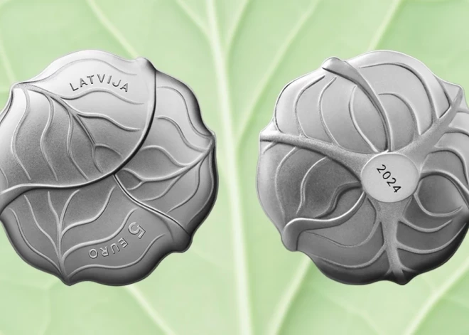 Latvijas Bankas kolekcijas monēta “Kāposts” atzīta par labāko sudraba monētu pasaulē