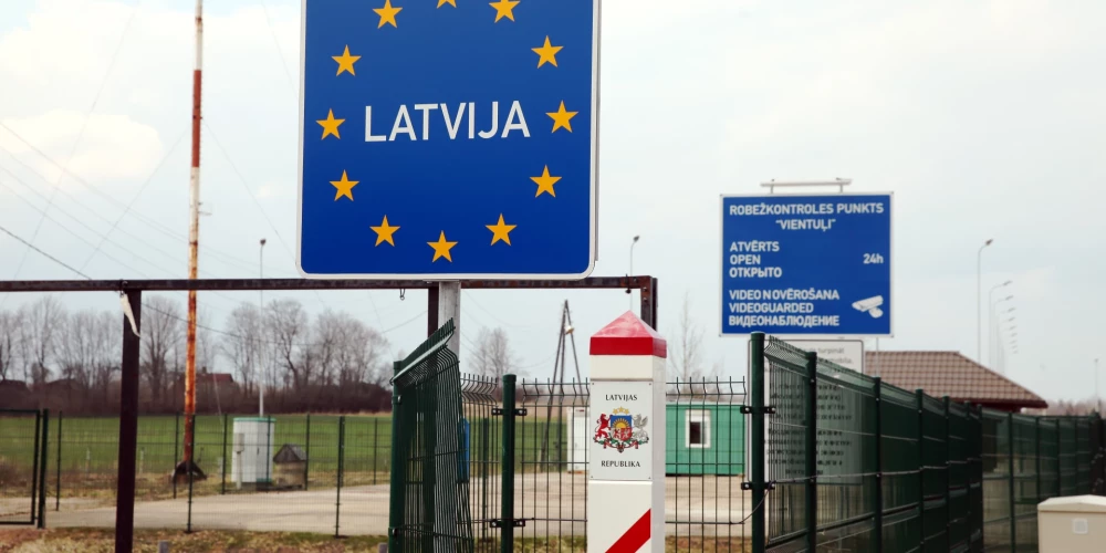 Jaunatklātā VAS "Valsts nekustamie īpašumi" īstenotā robežšķērsošanas vieta "Vientuļi".