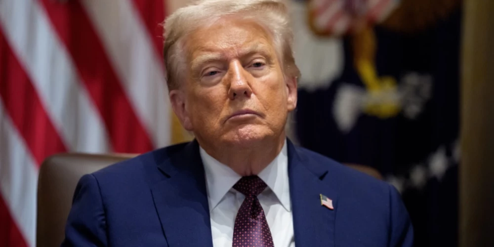 ASV prezidents Donalds Tramps.