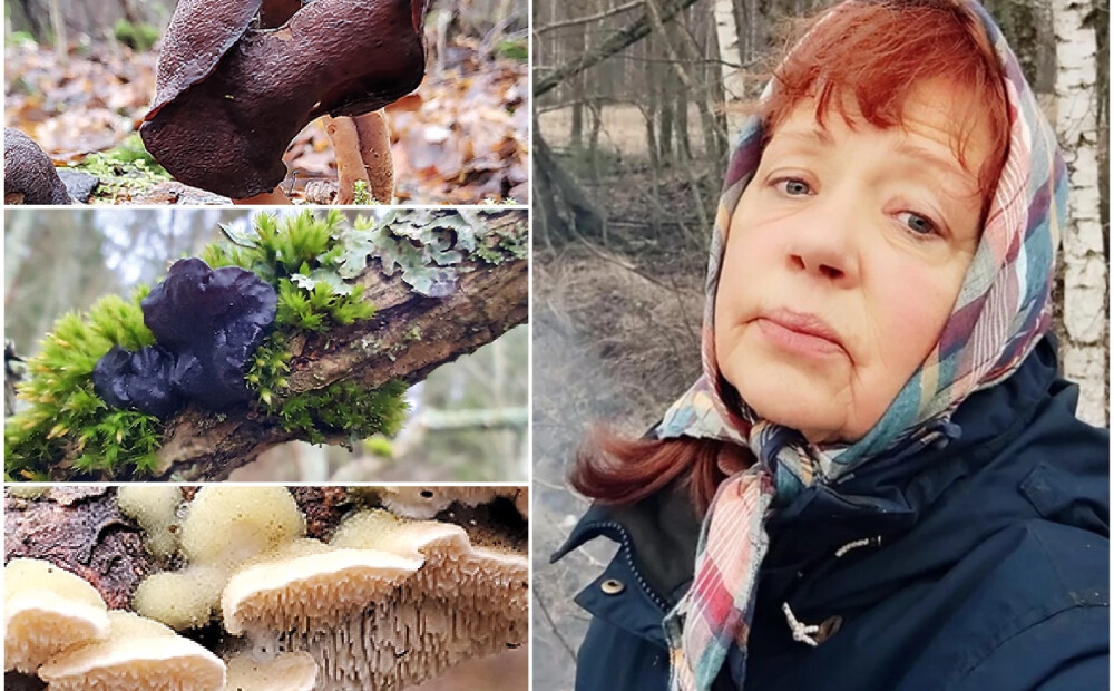 Regīnai Devītei sēņu medības ir kā psihoterapija