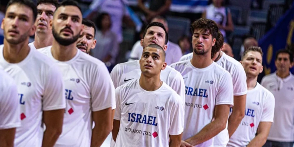Izraēlas basketbolistiem lūgts daudz sabiedrībā nerādīties.