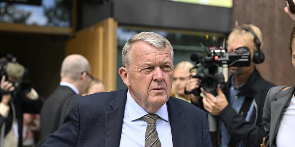 Dānijas ārlietu ministrs Larss Leke Rasmusens.