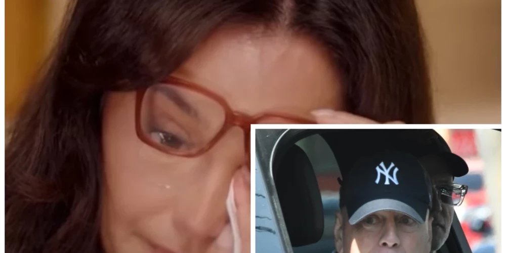 Emma Heminga-Villisa un Brūss Villiss (foto: ekrānuzņēmums no "YouTube" / London Entertainment / SplashNews.com / Vida Press; kolāža: jauns.lv)