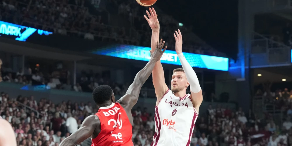 Turcijas vīriešu basketbola izlasei mačā pret Latviju izdevās uzķert spēles ritmu jau mača sākumā un saglabāt to līdz pat finālsvilpei, sarunā ar žurnālistiem atzina Latvijas izlases spēlētājs Kristaps Porziņģis.