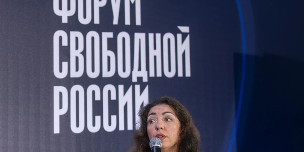  Lietuvā, Viļņāorganizētais Brīvās Krievijas forumu 2024. gadā. 