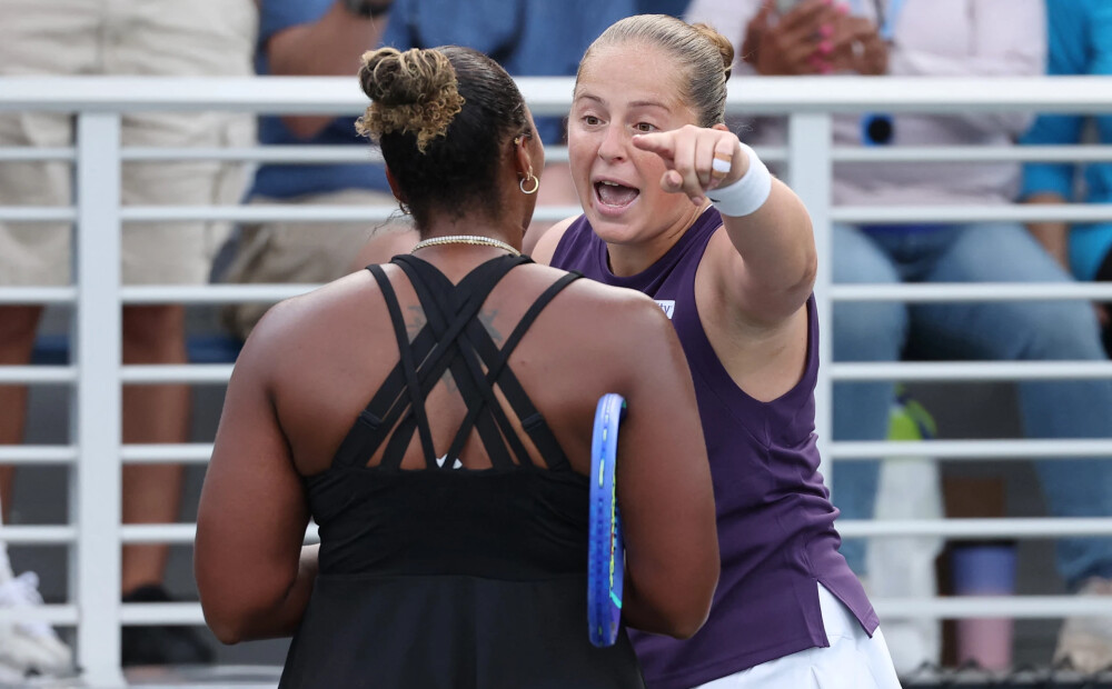 VIDEO: Ostapenko pēc pārliecinoša zaudējuma "US Open" iesaistās konfliktā