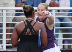 VIDEO: Ostapenko pēc pārliecinoša zaudējuma "US Open" iesaistās konfliktā