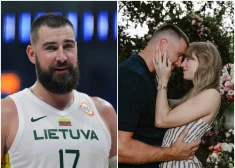 Izplatās sensacionāla ziņa: ka Teilores Sviftas līgavainis esot Lietuvas basketbola zvaigzne Valančūns