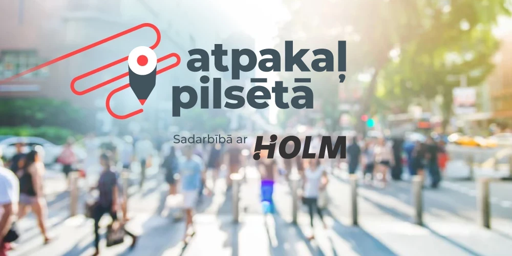 Atpakaļ pilsētā.