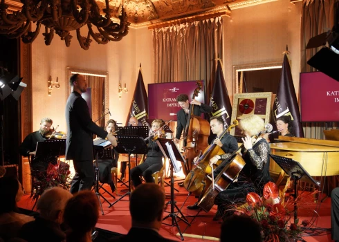 Jēkaba Tutiņa debijas albumu "Not Quite Baroque" prezentācija (foto: Mārtiņš Ziders)