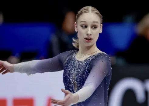 Latvijas daiļslidotāja Sofja Stepčenko.