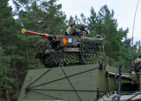 Учения в Адажи.