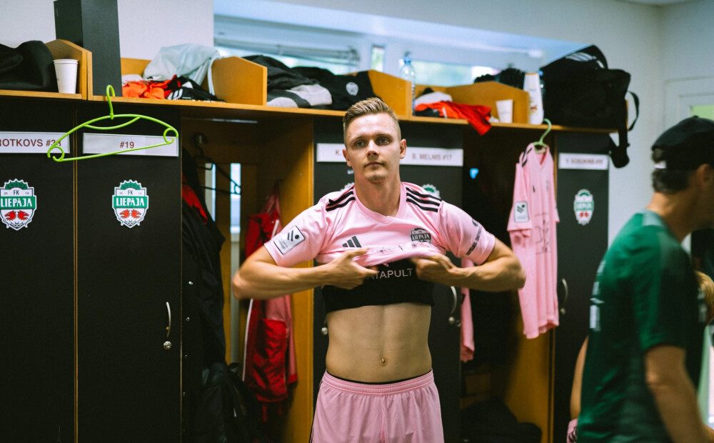 Bruno Melnis atzīts par futbola virslīgas trešā apļa labāko jauno spēlētāju