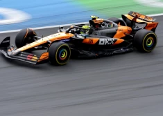 Lendo Noriss dominē Nīderlandes "Grand Prix" pirmajos divos treniņos