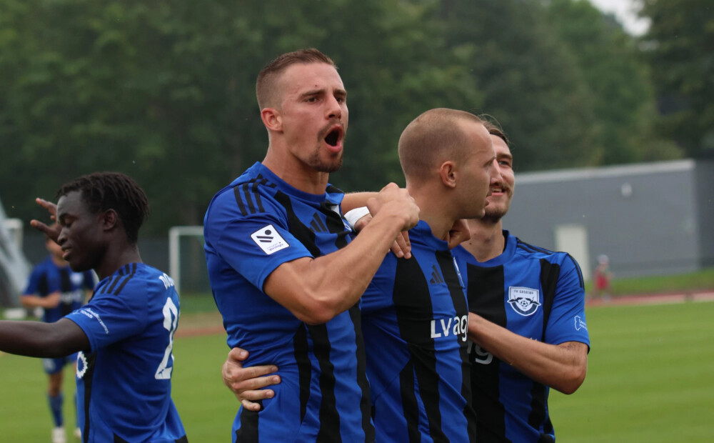 "Grobiņa" izglābjas pēdējās sekundēs un gūst uzvaru pār "Jelgavu"
