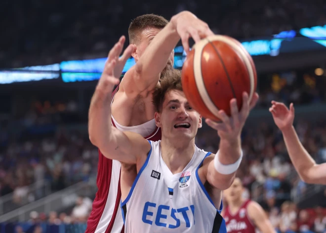 Igaunijas basketbolists Drells ir lepns par komandas cīņassparu