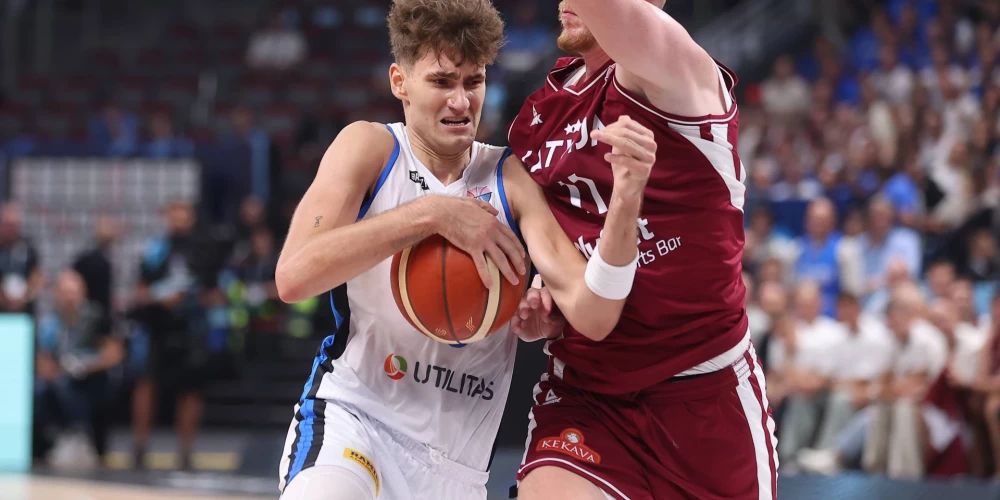 Henri Drells caurgājienā pret Rolandu Šmitu.