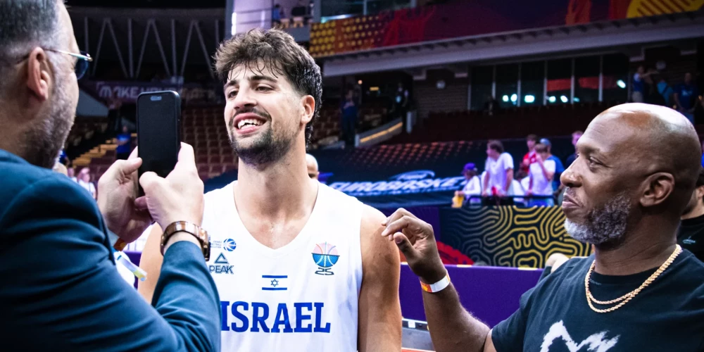 Izraēlas izlases basketbolists Deni Avdija.