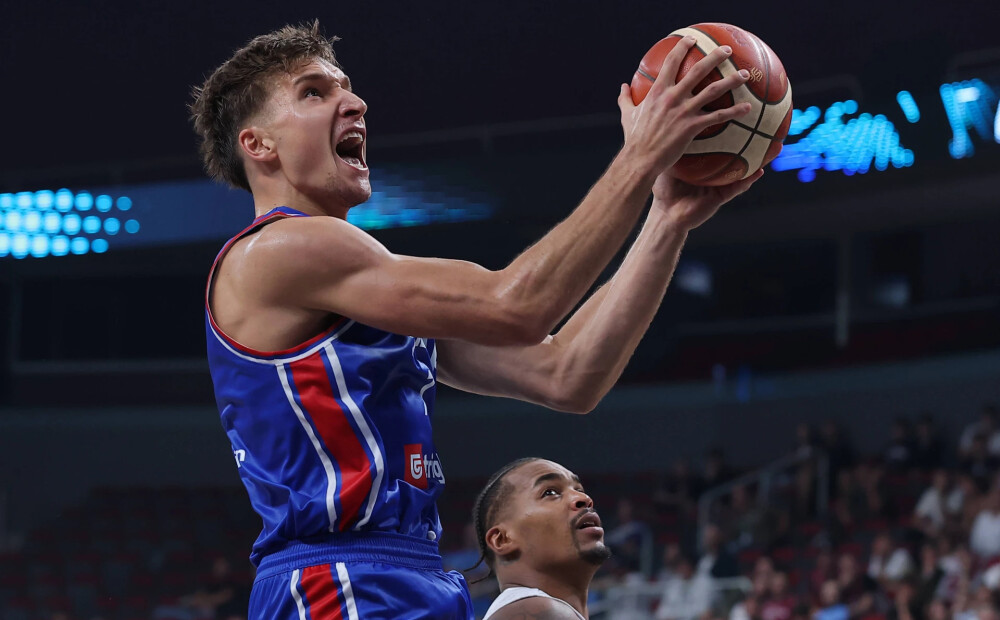 Serbijas basketbola izlases kapteinis Bogdanovičs traumas dēļ izlaidīs maču ar Latviju