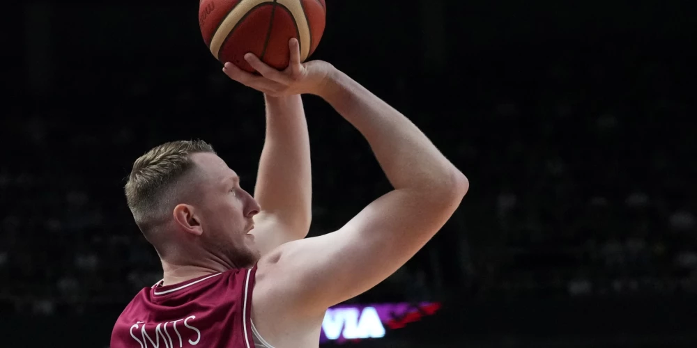  Latvijas valstsvienības spēlētājs Rolands Šmits.