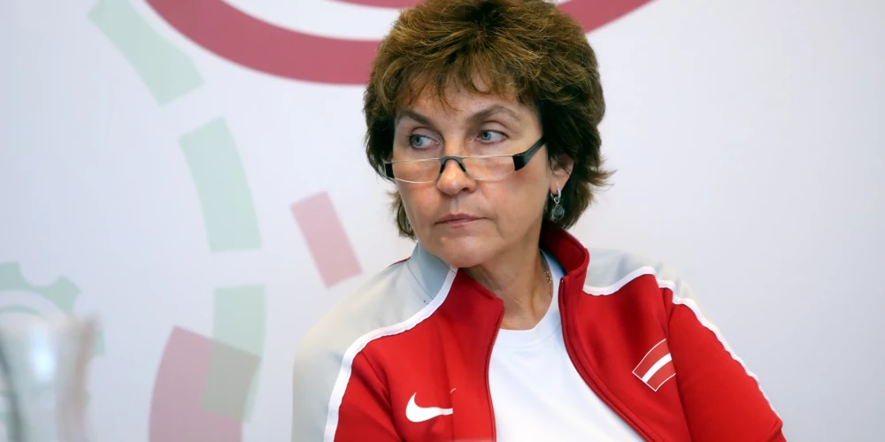 Bērnu un jauniešu parasporta apvienības prezidente Natālija Novikova.