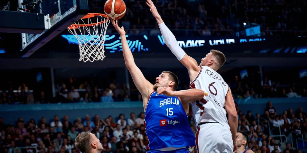 Latvijas basketbolisti spēlēja ar augstu pašatdevi, taču nedaudz pietrūka.