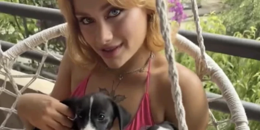 "OnlyFans" modele Marija Kovaļčuka.