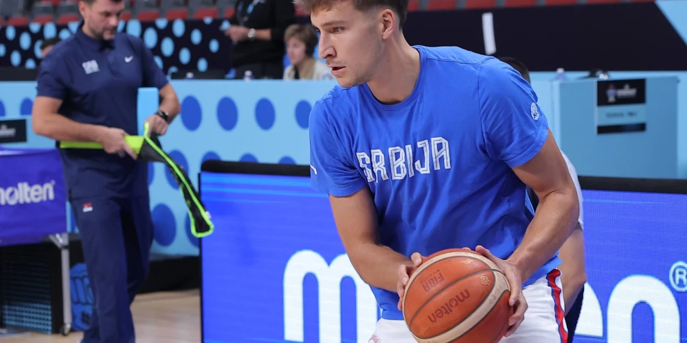 Eiropas čempionāta galvenā favorīte Serbija jau Eiropas čempionātā palikusi bez viena no saviem līderiem.