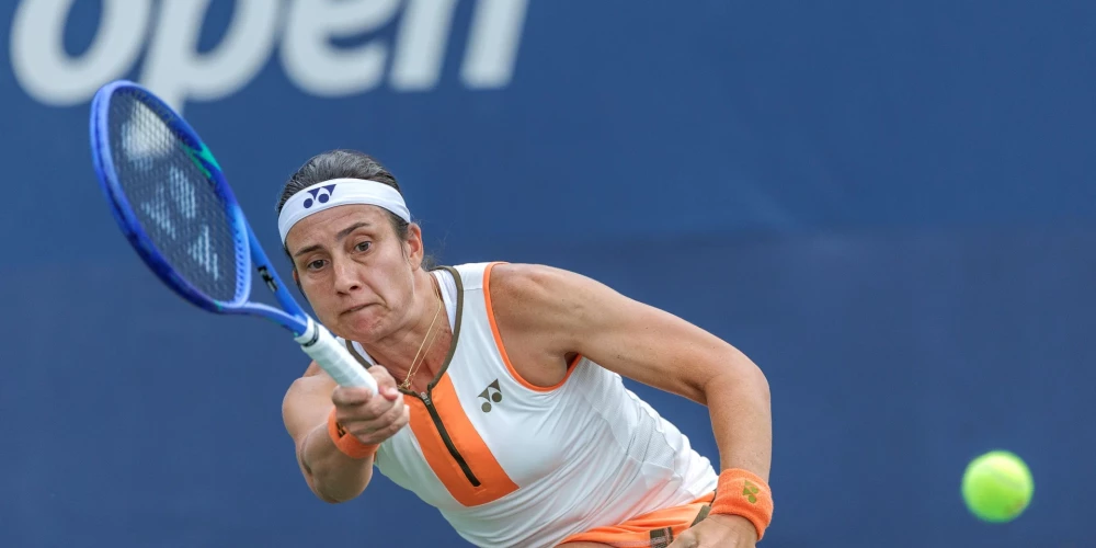 Anastasija Sevastova "US Open" turnīrā (foto: Scanpix / EPA)