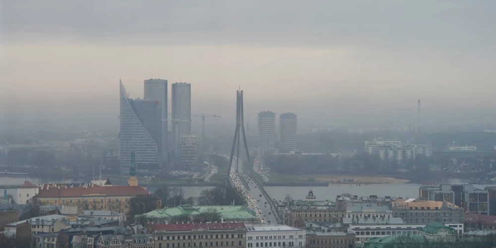 Pilsētas panorāma.