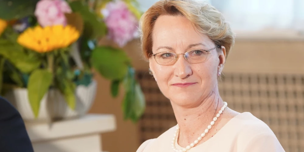 Izglītības un zinātnes ministre Dace Melbārde.