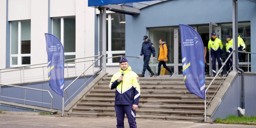 Valsts policijas koledžā mācības sācis līdz šim lielākais jauno kadetu skaits.