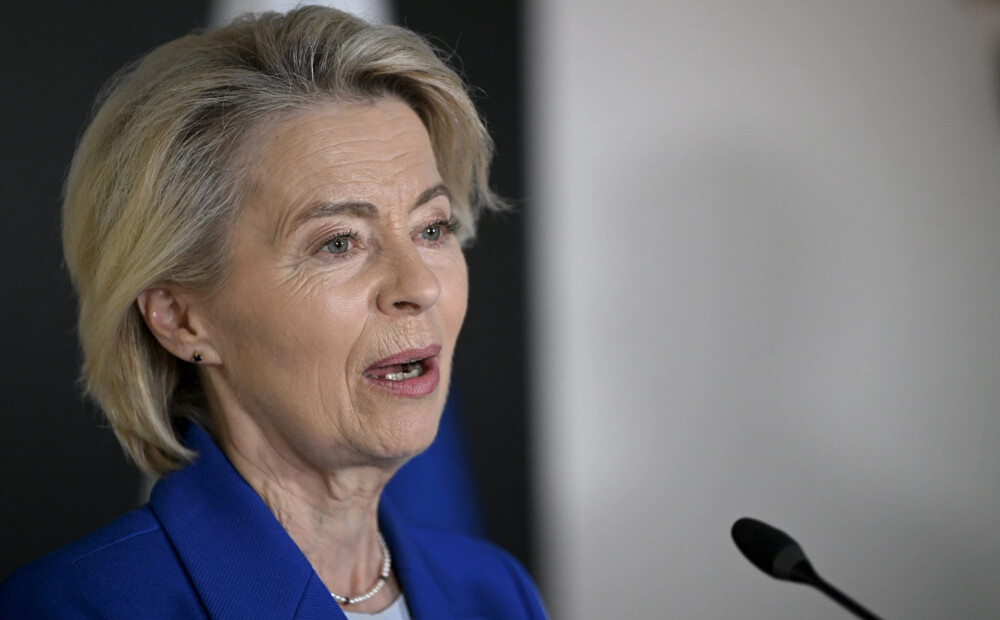 GPS traucējumu dēļ Eiropas Komisijas prezidentes Leienas lidmašīna dramatiski nosēžas Bulgārijā. Kremlis reaģē uz apsūdzībām