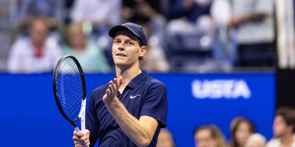 ATP ranga līderis Janiks Siners.