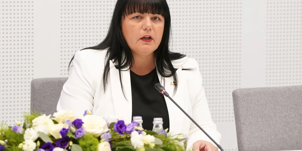 Veselības ministrijas parlamentārā sekretāre Dace Kļaviņa.