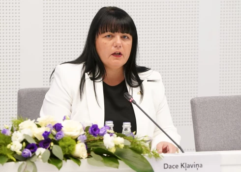 Veselības ministrijas parlamentārā sekretāre Dace Kļaviņa.
