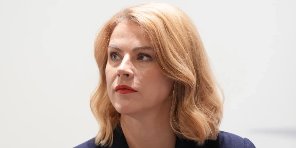 Ministru prezidente Evika Siliņa. 