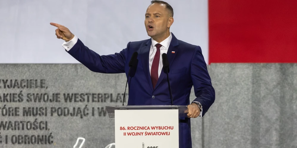 Jaunais Polijas prezidents Karols Navrockis. 