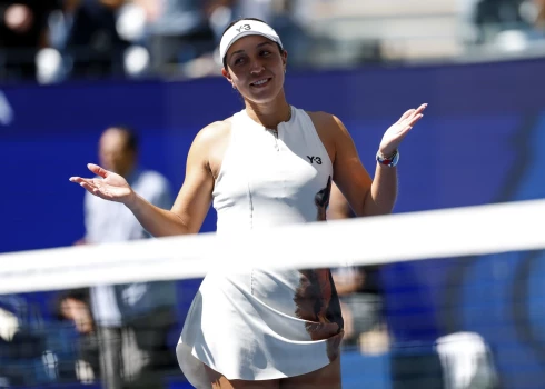 Džesika Pegula pēc uzvaras "US Open" ceturtdaļfinālā